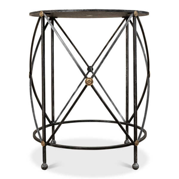 Sarreid Ltd Glass 29'' Tall Glass End Table Wayfair